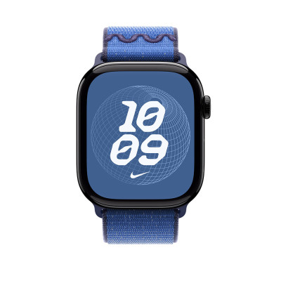 Apple 46mm Blue Ribbon Nike Sport Loop