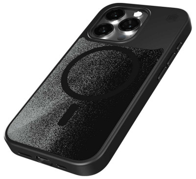 STM Relax Sand Magsafe Case iPhone 15 Pro, Black