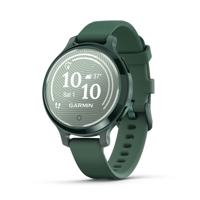 Garmin Lily 2 Active, Jasper Green / Jasper Green Silicone Band