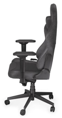 Endorfy herní židle Scrim BK textil/kůže