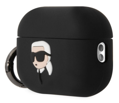 Karl Lagerfeld 3D Logo NFT Karl Airpods Pro2,Black