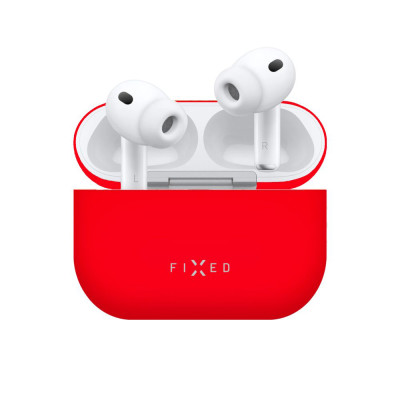 FIXED Silky pouzdro Apple AirPods Pro 3, Red