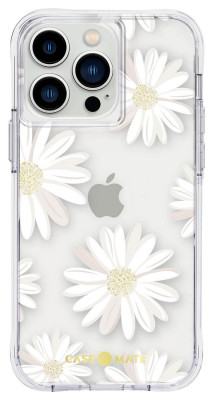 Case Mate Tough Print Glitter Daisies iPhone 13PRO
