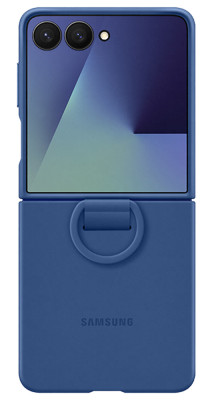 Samsung Ring Case Silicone Galaxy Z Flip7, Blue