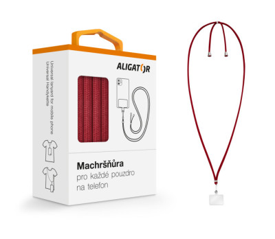 Aligator Machršňůra univerzální šňůrka, Red