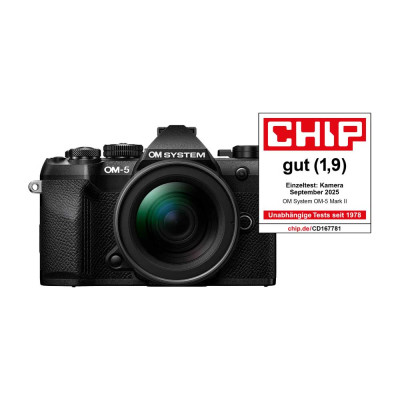 Olympus OM-5 II body black Zuiko Digital 14-150mm f/4-5,6