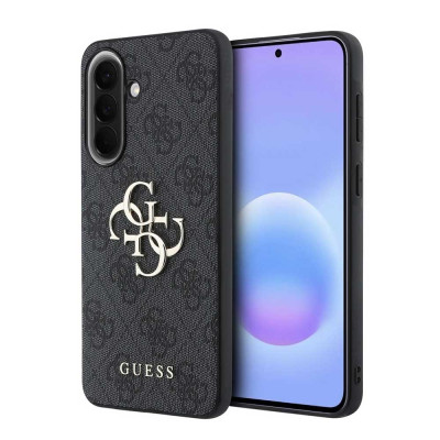 Guess PU 4G Metal Logo Samsung Galaxy A57 Grey