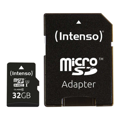 Intenso 32GB micro SDHC Premium UHS-I + adaptér
