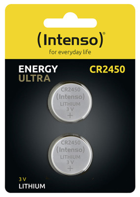Intenso knoflíková baterie CR 2450 (2ks v balení)