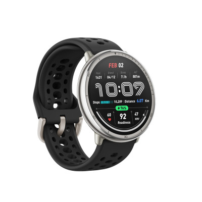 Amazfit Active 2 Black Sport Silicone (Round)
