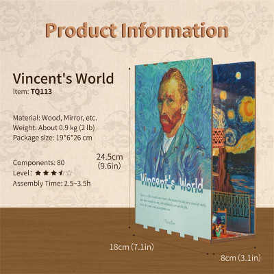 Stavebnice Tonecheer Vincent's World