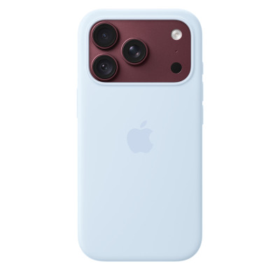 iPhone 18 Pro Silicone Case with MagSafe CrispBlue