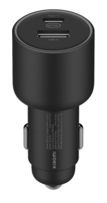 Xiaomi 67W  Car Charger USB-A + Type-C