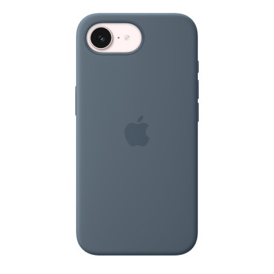 iPhone 17e Silicone Case with MagSafe Anchor Blue