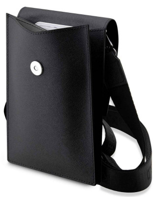 Karl Lagerfeld Saffiano Metal Logo NFT Wallet Bag