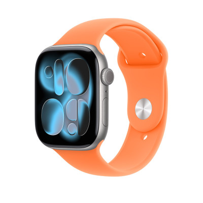 Apple 46mm Clementine Sport Band - S/M
