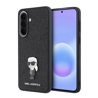 Karl Lagerfeld Glitter Metal Ikonik Galaxy A57 BLK