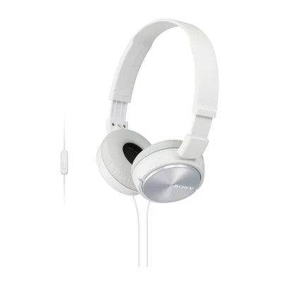 Sony MDR-ZX310AP sluchátka 30mm s mostem, White
