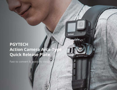 PGYTECH Action Camera Arca-Type Quick Release Plat