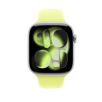 Apple 46mm Neon Yellow Sport Band - M/L