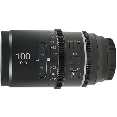 SIRUI Astra 100mm T1.8 1.33X E Mount, Blue Flare