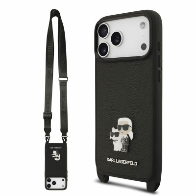 Karl Lagerfeld Saffiano Crossbody iPhone 18 ProMax