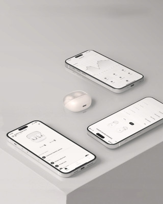 AUKEY EP-M3A sluchátka bílé