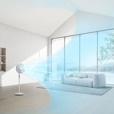 Stojanový ventilátor Midea MFS302RDDW (white)