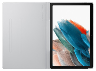 Samsung EF-BX200PSE Book Cover Tab A8, Silver