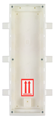 2N IP Verso Krabice pro instalaci do zdi, 3 moduly