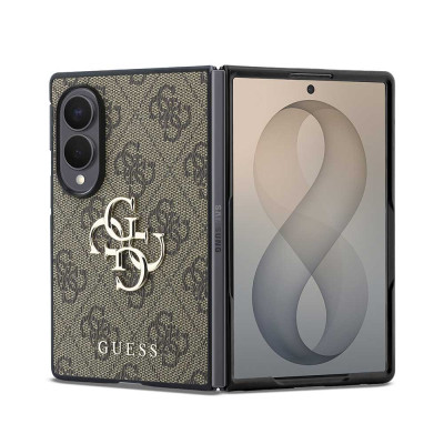 Guess 4G Metal Logo Samsung Galaxy Z Fold 8 Brown