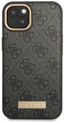 Guess PU 4G MagSafe Case iPhone 14, Black
