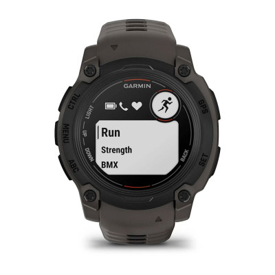 Garmin Instinct E – 40 mm, Black s charcoal páskem