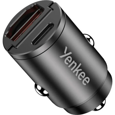 YENKEE YAC CAR 02 MINI 30W USB-A/USB-C