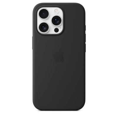 iPhone 16 Pro Silicone Case MagSafe Black