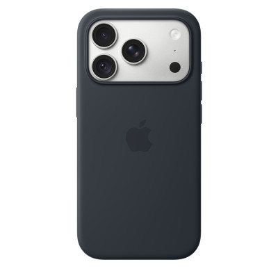 iPhone 18 Pro Silicone Case with MagSafe Navy Blue