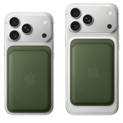 iPhone FineWoven Wallet with MagSafe – Moss