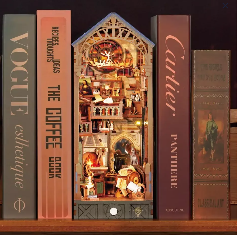 3D dřevěná Stavebnice Tonecheer Leonardo Da Vinci
