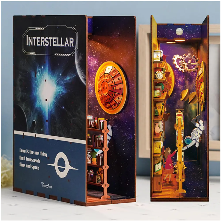 3D dřevěná Stavebnice Tonecheer Interstellar