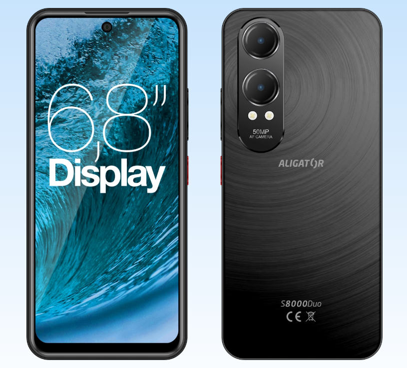 Mobilní telefon Aligator S800 Duo výkon a výbava