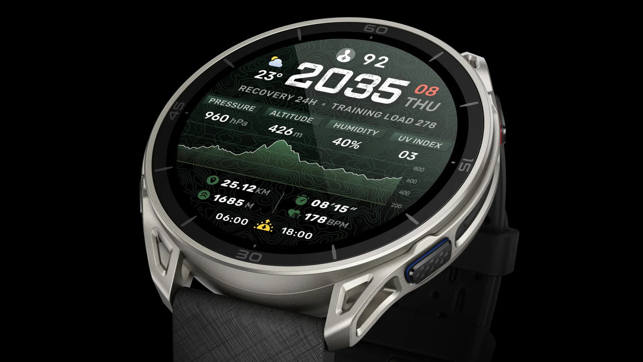 Chytré hodinky Amazfit Cheetah 2 Ultra, monitorování zdraví