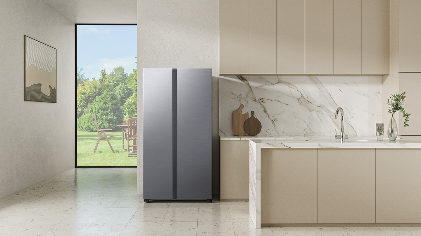 Americká chladnička Samsung RS70F65QETEO
