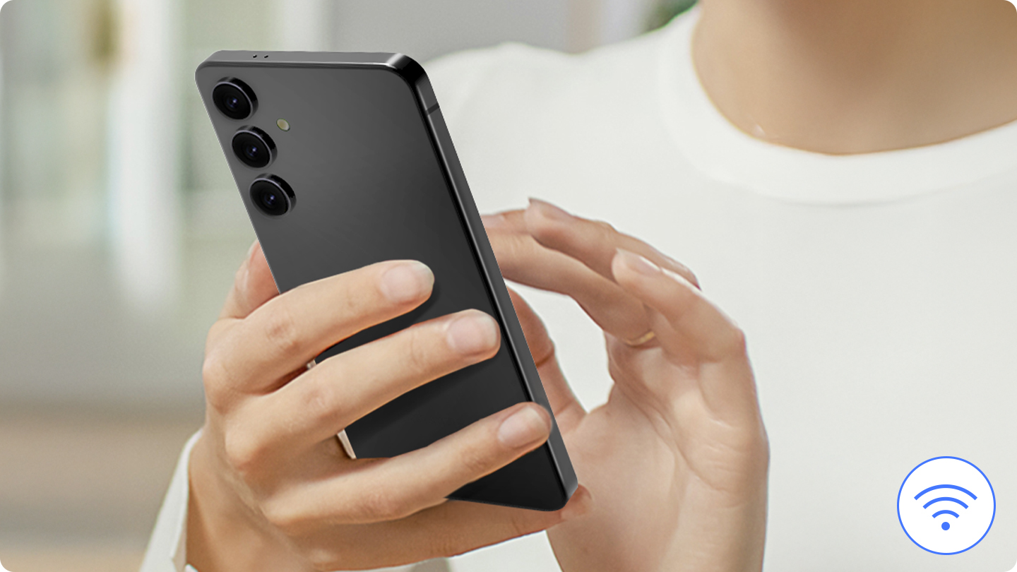 Americká chladnička Samsung RS70F65QETEO ovládání na dálku