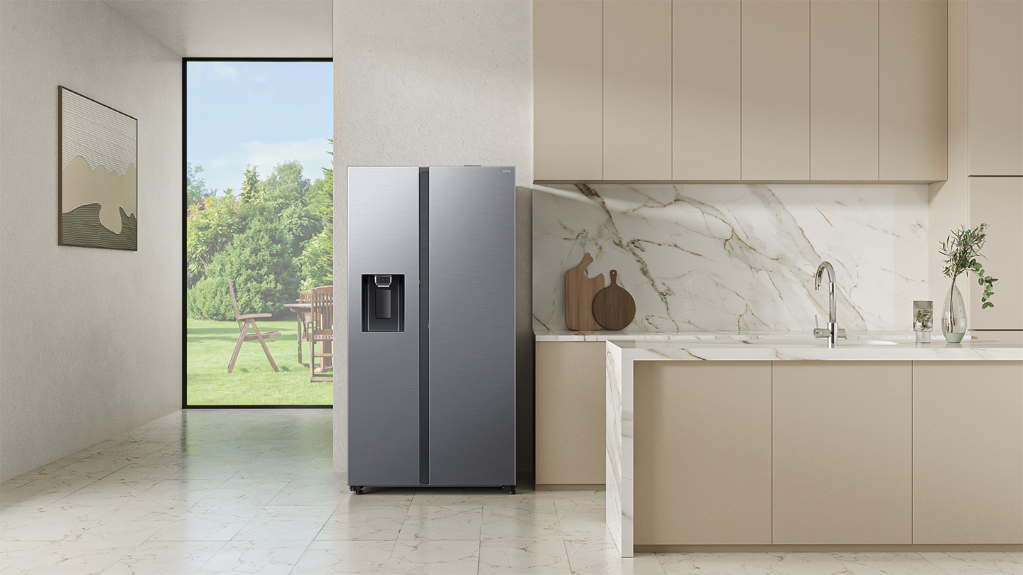 Americká chladnička Samsung RS80F66KBFEO