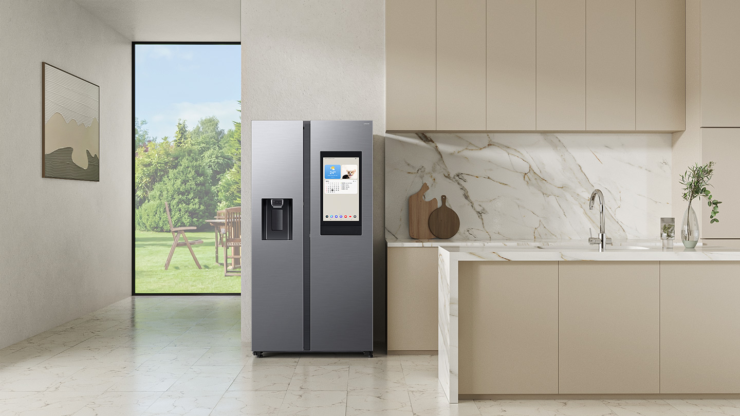 Americká chladnička Samsung RS90F66BEFEO FamilyHub