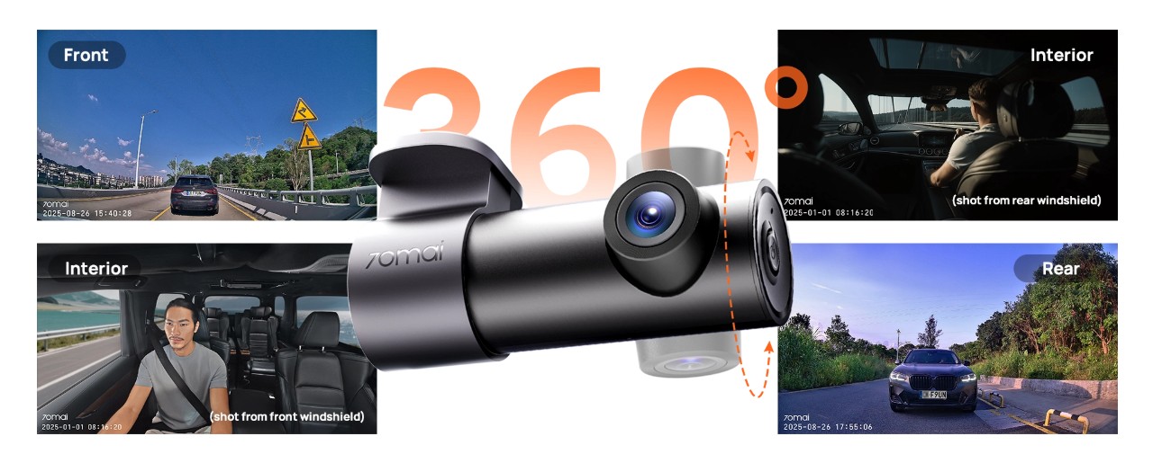 Autokamera 70mai M310 Plus 2K