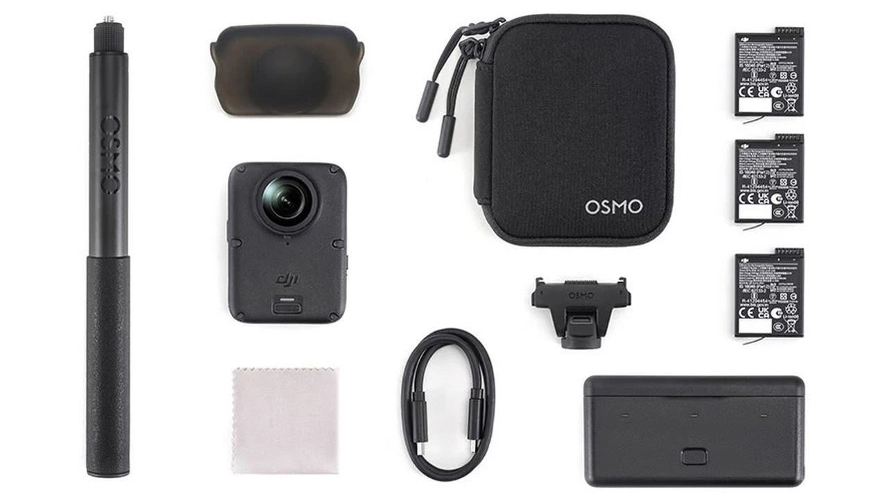 360° akční kamera DJI Osmo 360 II, Adventure Combo