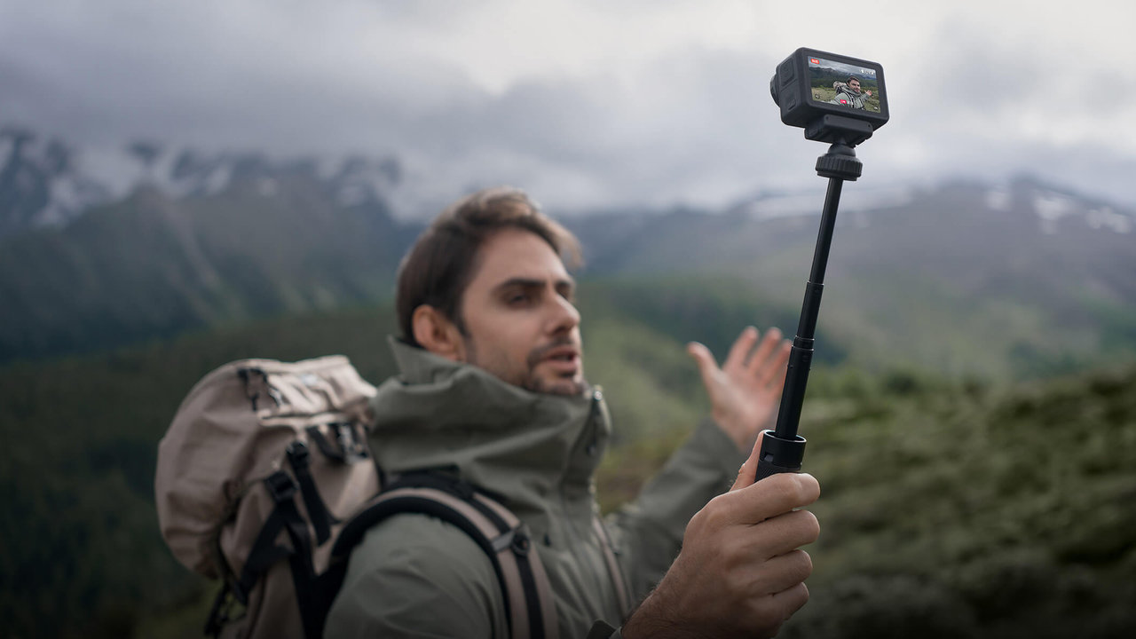 Akční kamera DJI Osmo Action 5 Pro Adventure Combo profi funkce
