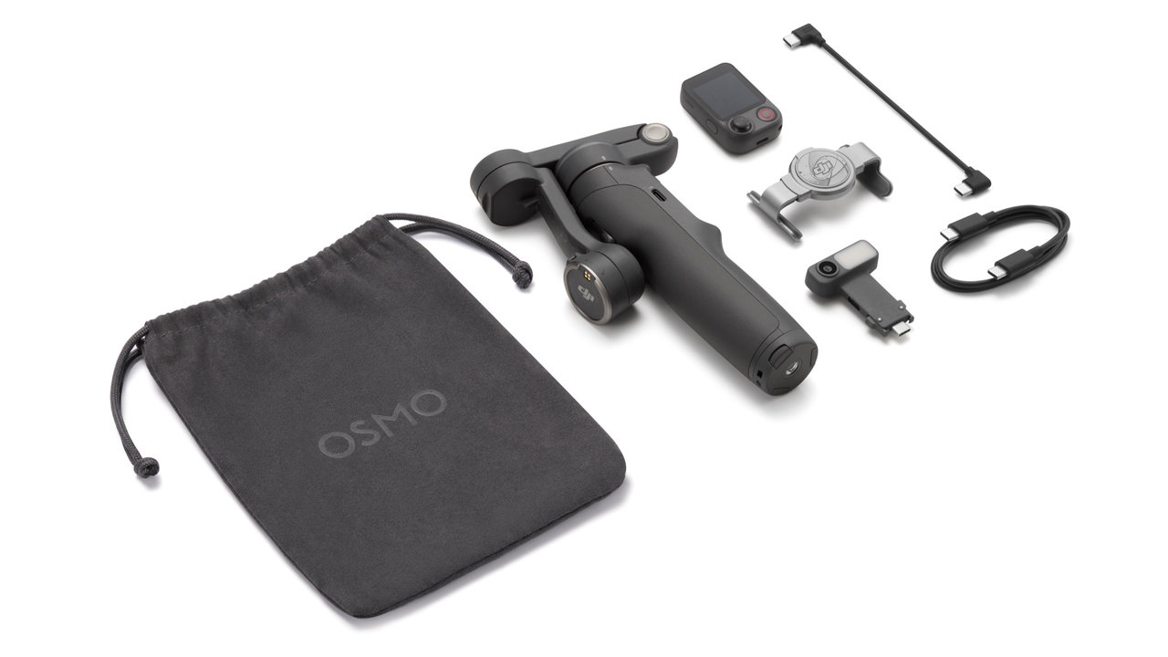Stabilizátor pro mobilní telefony DJI Osmo Mobile 8P, sada advanced tracking combo