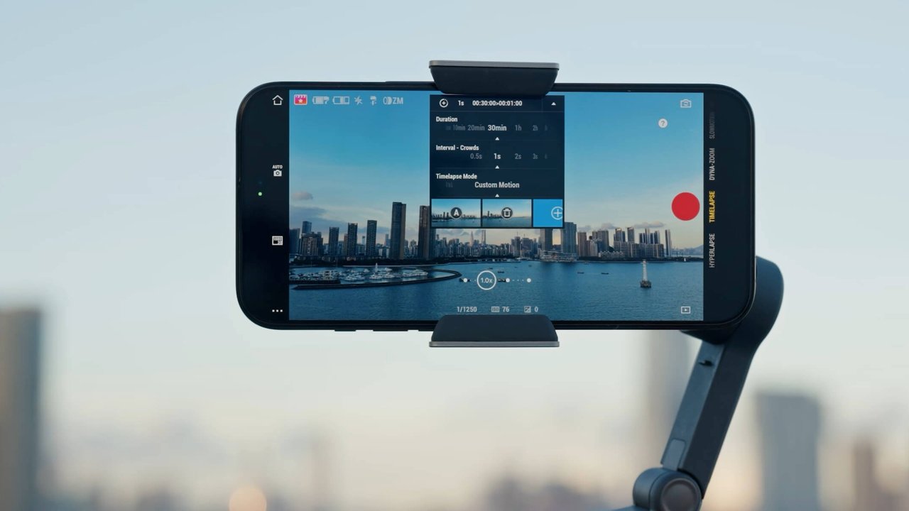 Stabilizátor pro mobilní telefony DJI Osmo Mobile 8 Standard Combo